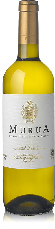 Vino Blanco Murua - Fermentado en Barrica Mejor vino blanco de rioja